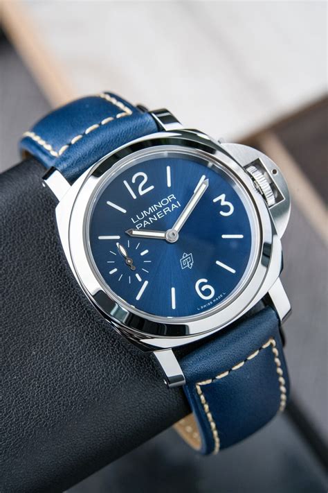 panerai blue|panerai luminor blu mare.